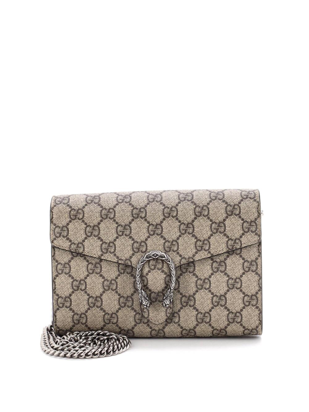 Gucci Dionysus Chain Wallet Gg Coated #323518G12B